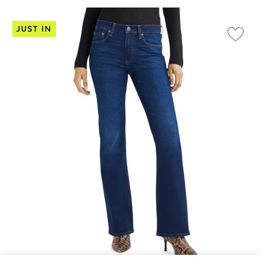 rag & bone Peyton mid-rise bootcut jean in Clarissa wash